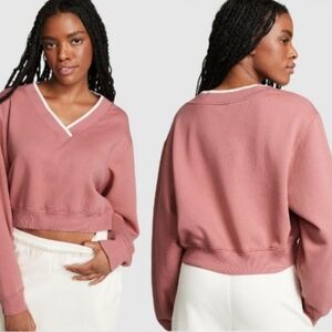 Victoria Secret Premium Fleece V-Neck Pullover